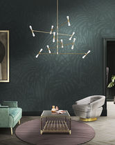 Lustre contemporain / en laiton / en aluminium...