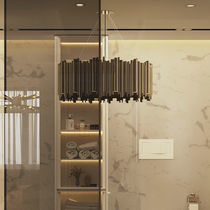Suspension / en laiton / contemporaine /...