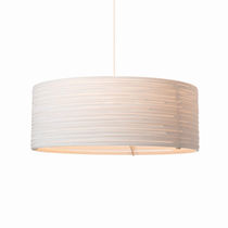 Lampe suspendue / en carton / contemporaine...