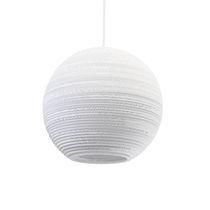 Lampe suspendue / en carton / contemporaine...