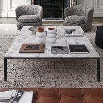 Table basse contemporaine / en marbre /...