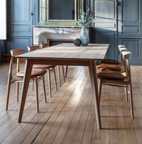 Table à manger contemporaine / en chêne...