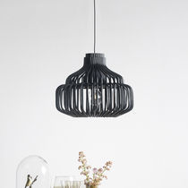 Suspension / en rotin / contemporaine /...
