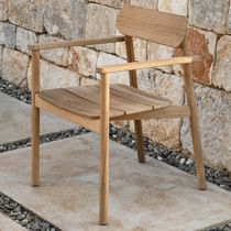 Chaise de salle à manger contemporaine /...
