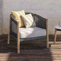 Fauteuil contemporain / en tissu / en aluminium...