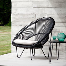 Fauteuil contemporain / en tissu / en aluminium...