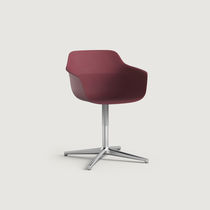 Chaise contemporaine / en plastique / avec...