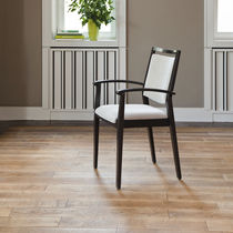Chaise visiteur contemporaine / en tissu...