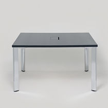 Table de réunion contemporaine / en placage...