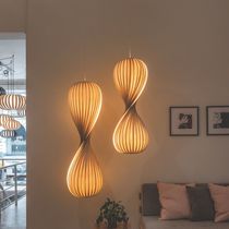 Suspension / contemporaine / en bouleau...