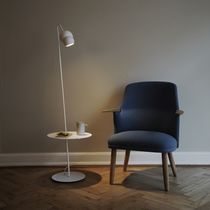 Lampe sur pied / en acier laqué / contemporaine...