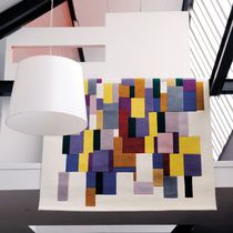 Tapis contemporain / à motif / en laine...