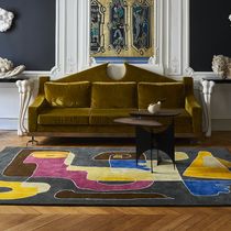 Tapis contemporain / à motif / en laine...