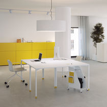 Bureau pour open space / sur pied / contemporain...