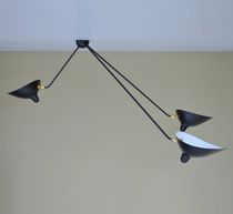 Plafonnier de style / en métal / par Serge...