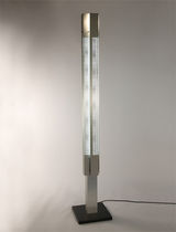 Colonne lumineuse contemporaine / en aluminium...