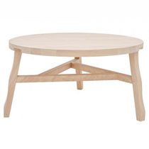 Table basse de style / en chêne / en bois...