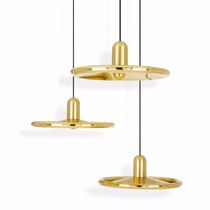 Suspension / en laiton / contemporaine /...