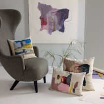 Coussin pour chaise / carré / à motif /...