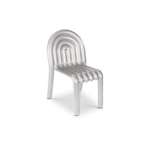 Chaise contemporaine / aluminium / avec...