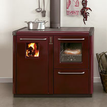 Cuisinière à bois / classique / pour chaudière
