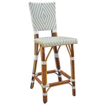 Chaise de bar classique / en rotin / en...