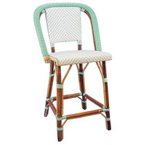 Chaise de bar classique / en rotin / en...