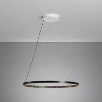 Suspension / en acier / en laiton / contemporaine