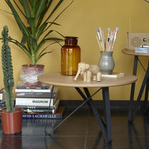 Table basse contemporaine / en chêne / en...