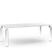 Table contemporaine / en bois / en Plexiglas®...