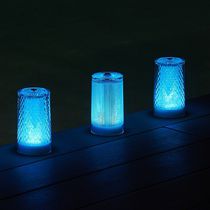 Lampe de sol / contemporaine / en verre...
