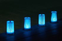 Lampe de sol / contemporaine / en verre...