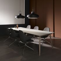 Table à manger contemporaine / en chêne...