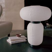 Lampe de table / en chêne / en papier /...