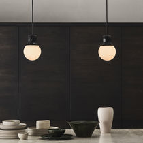 Suspension / en laiton / en verre / en marbre