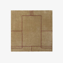 Tapis contemporain / géométrique / en laine...