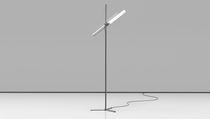 Lampe sur pied / contemporaine / en verre...