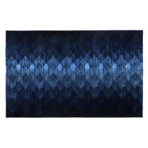 Tapis contemporain / géométrique / en laine...