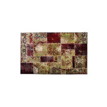 Tapis contemporain / patchwork / en laine...