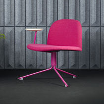 Chaise visiteur contemporaine / tapissée...