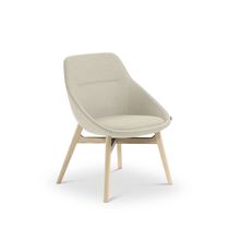 Chaise visiteur contemporaine / tapissée...
