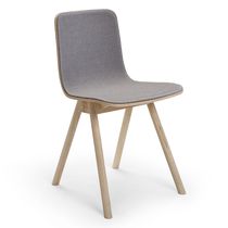 Chaise visiteur contemporaine / tapissée...