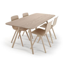Table contemporaine / en chêne / en frêne...