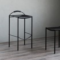 Tabouret de bar contemporain / noir