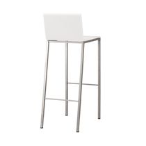 Chaise de bar contemporaine / en acier inoxydable...