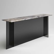 Console contemporaine / en marbre / avec...