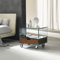 Table de chevet contemporaine / en bois...