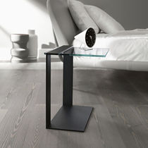 Table d'appoint contemporaine / en verre...