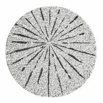 Tapis contemporain / à motif / en soie /...
