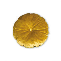 Coussin pour canapé / rond / uni / en tissu